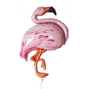 Flamingo Island Party Supershape Balloon